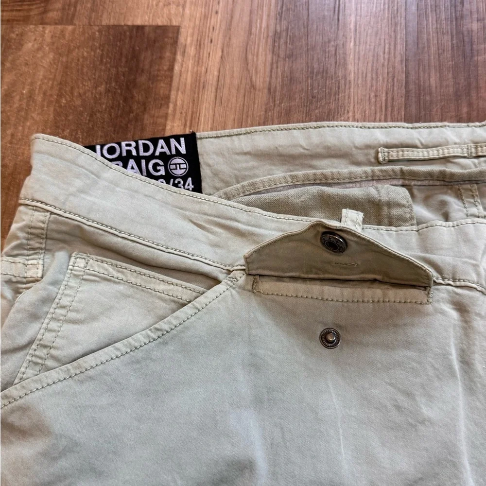 Jordan Craig Men’s Cargo Utility Jogger Pants in Army Green, size 42 Waist